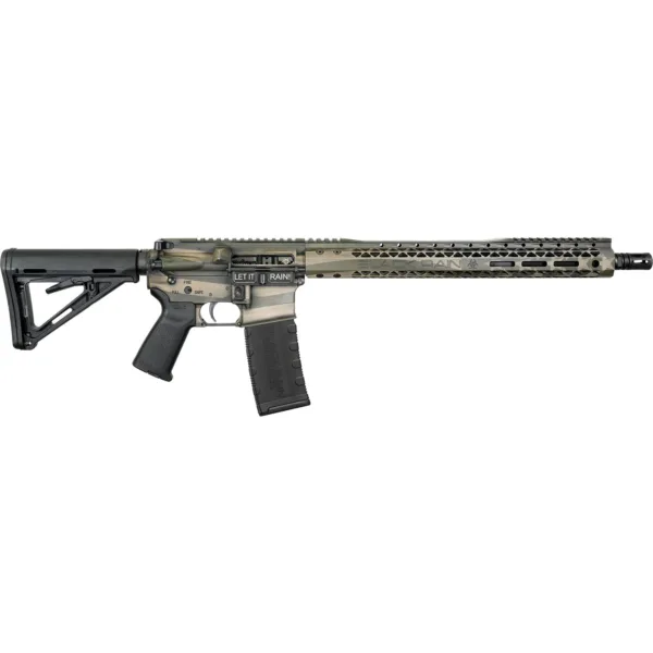 Black Rain Ordnance Spec+ Patriot Rifle 5.56mm 30rd Magazine 16" Barrel FDE/OD American Flag Finish