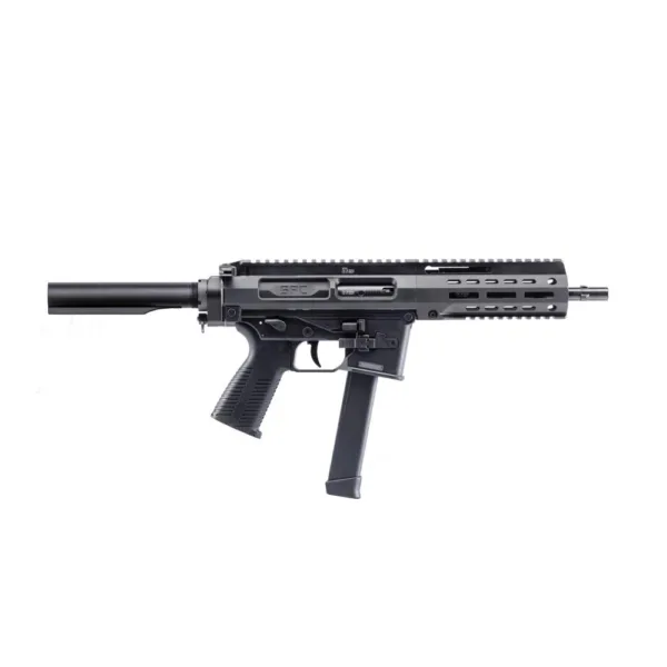 B&T SPC9 Handgun 9mm Luger 33rd Magazine 9.1" Barrel Black with Arm Brace Adapter Glock Magazine Compatible