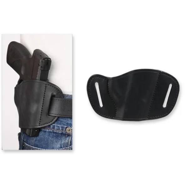 BULLDOG MOLDED LEATHER BLK RH LRG