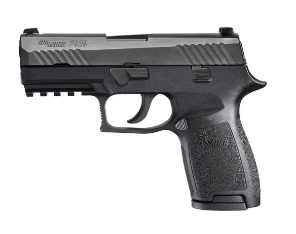 Sig Sauer P320 Compact 9mm Luger 15rd Magazine 3.9" Barrel Black Nitron Contrast Sights