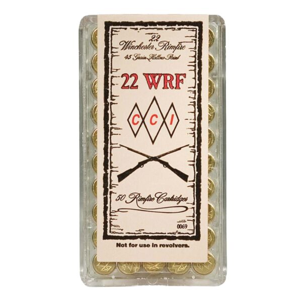 CCI Winchester Rimfire Ammunition .22 WRF 45 gr JHP 1300 fps 50/ct