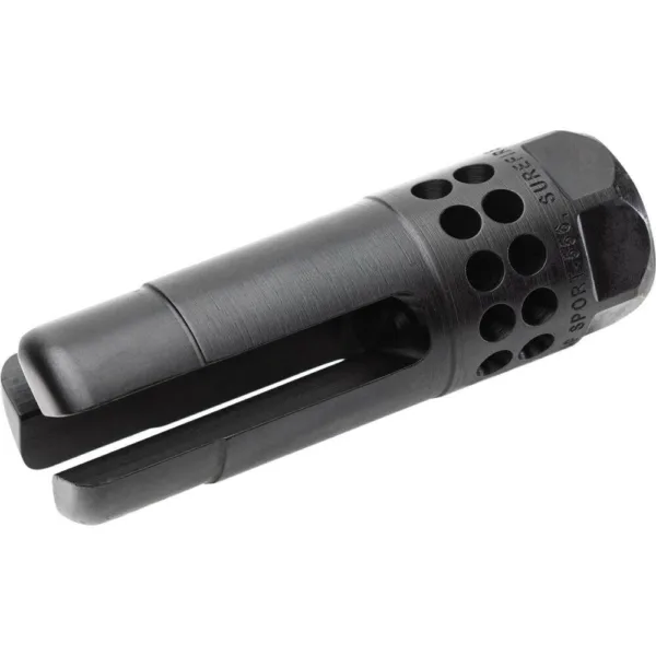 SureFire Warcomp Sport Flash Hider 7.62/.308 cal 5/8-24 Thread Black Stand Alone