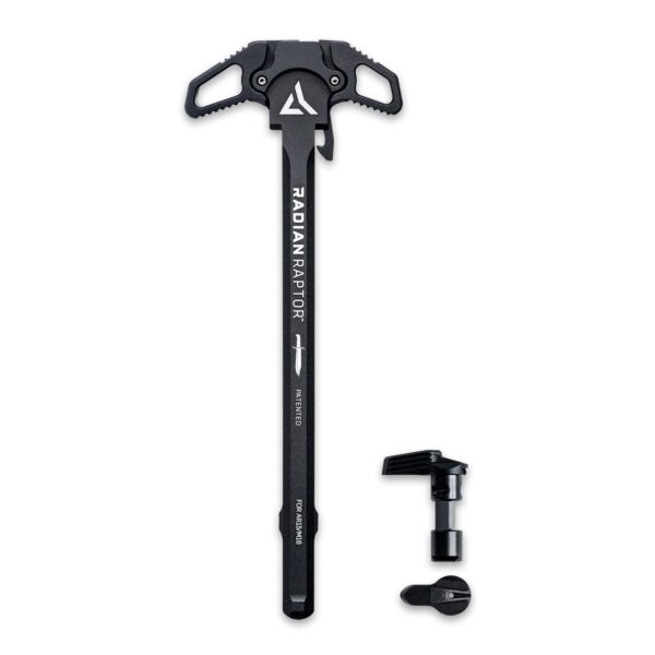 Radian Weapons Combo Raptor AR-15 Charging Handle Black Ambi and Talon 45/90 Safety Selector Black Ambi