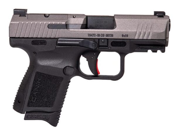 Century Arms Canik TP9 Elite SC 9mm Luger 12rd Magazine 3.5" Barrel Tungsten Slide/ Black Grip