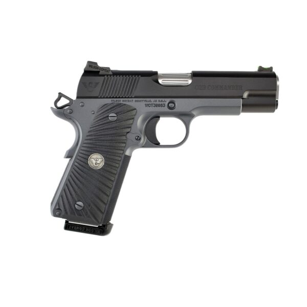 Wilson Combat CQB Commander Handgun .45 ACP 8rd Magazine 4.25" Barrel Black Armor-Tuff
