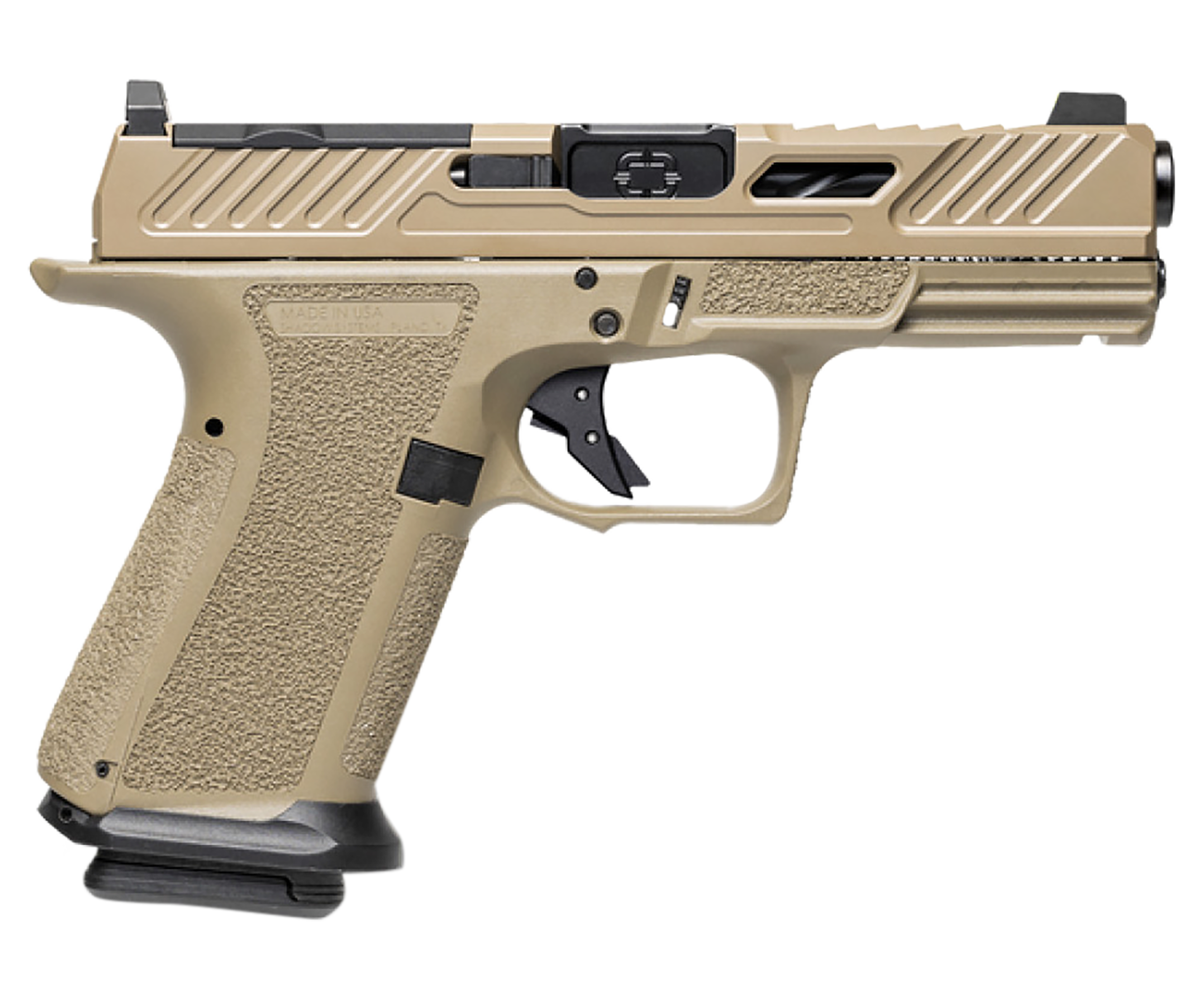 SHADOW SYSTEMS MR920 ELITE 9MM 4" TAN OR