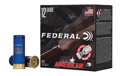 FED ALL AMER 12GA 2.75" 1 1/8OZ #7.5