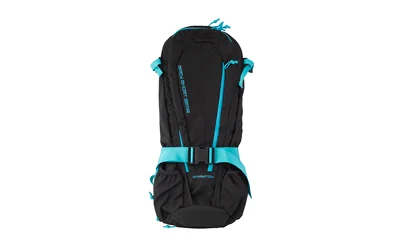 GGG APPARITION SOLID BLK W/CYAN ZIPS